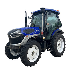 Tracteur agricole 4x4 de petite taille fabriqué en Chine avec chargeur frontal, cabine en option, excellente qualité pour serres et vergers - Product Image 3