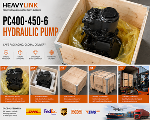 อะไหล่ปั๊มไฮดรอลิก HEAVYLINK PC400-450-6 สำหรับรถขุด คุณภาพสูง ทนทาน เชื่อถือได้ จากโรงงานโดยตรง บริการทั่วโลก - Product Image 5