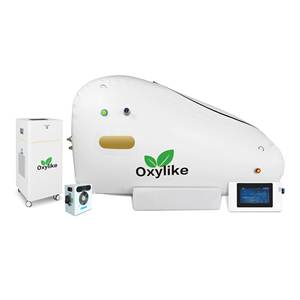 Nouvelle chambre hyperbare à oxygène portable Oxylike OLS-LS1 1.5ATA, forme triangulaire, pour se tenir allongé ou assis, pour la récupération sportive - Product Image 5