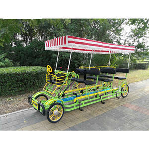 Nouveau style de quadricycle à deux places, vélo tandem, vélo à deux roues pour le tourisme/amoureux, vélo pour deux personnes - Product Image 2