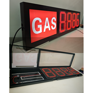 Tùy chỉnh Wifi + RF từ xa 12inch gas 8888 Red <span class=keywords><strong>LED</strong></span> trạm xăng hiển thị với kỹ thuật số trạm xăng hiển thị - Product Image 6