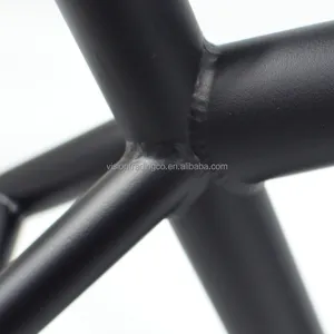 مخزون جاهز BMX إطارات الدراجات والشوك في لوحة من الكروم وألوان سوداء غير لامعة