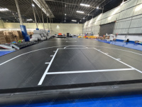 Tapis de gymnastique gonflable d'extérieur d'occasion, tapis de gymnastique gonflable, tapis de gymnastique gonflable pour la vente