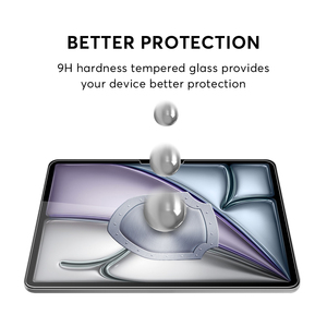 สำหรับ iPad Air 13 2026บับเบิ้ลป้องกันหน้าจอสำหรับแท็บเล็ตกระจกนิรภัย9H - Product Image 6