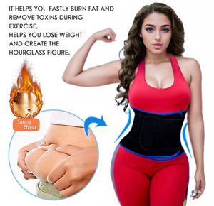 6XL Plus Size Custom Neoprene Waist Trainer Training Workout Wide Waist Belt Sauna Sweat Bands Waist Trimmer <b>for</b> Women and <b>Men</b> - Product Image 2