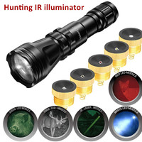 Lampes de poche de chasse UniqueFire 2001D, puissantes, laser longue portée 940 nm, LED IR rechargeables, longue durée de vie