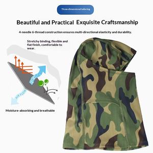 Masque de protection pour le cou et la tête, pour le cyclisme <span class=keywords><strong>en</strong></span> plein air, la moto, le ski, l'alpinisme, coupe-vent, anti-froid, <span class=keywords><strong>en</strong></span> spandex/polyester, unisexe - Product Image 4