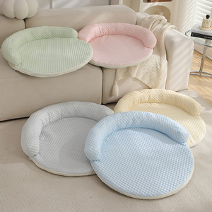 Cama Redonda para Perros y Gatos con Logotipo Personalizado al por Mayor, Producto para Mascotas, Refrescante - Product Image 3