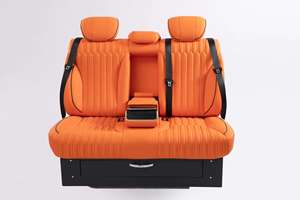 Sièges de voiture en cuir aérodynamique multifonctionnels personnalisables avec tiroir et canapé-<span class=keywords><strong>lit</strong></span> à commande tactile, modifiés <span class=keywords><strong>pour</strong></span> un confort optimal - Product Image 4