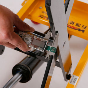 1 Ton Dubbele Tafel Mini Schaarlift Handmatige Schaarlift <span class=keywords><strong>Trolley</strong></span> Draagbare Lifter Ptd1000 Elektrische <span class=keywords><strong>Lift</strong></span> Platform - Product Image 2