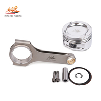 KingTec Racing N54 pistones y varillas forjadas para BMW E60 E61 535i F01 740i 3,0 N54B30 Turbo Kit