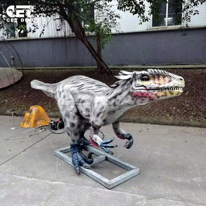 Modelo de Dinosaurio Animatrónico para Parque de Atracciones, Dinosaurio Bebé de Silicona Animatrónico para Atracción <span class=keywords><strong>3D</strong></span>, Venta Caliente de Fábrica - Product Image 4
