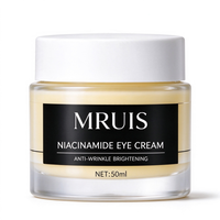 MRUIS Krim Mata Niacinamide Anti Kerut Mencerahkan Mengencangkan Mengurangi Kantung Mata Gelap Perawatan Kulit Rutinitas Kecantikan Semua Jenis KulitOD