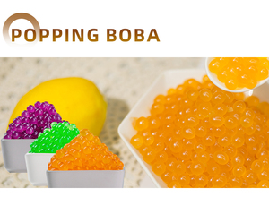 Boba Quả Cầu Nước Ép Trái Cây Bùng Nổ Hương Vị Chanh Dây 3KG Trà Bong Bóng Trên Bề Mặt - Product Image 4