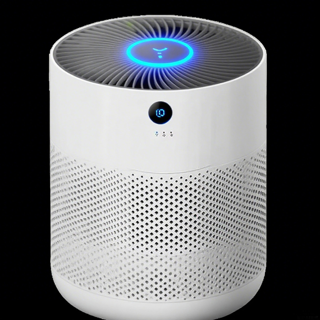 OEM ODM Compact Design High Efficiency Air Cleaner Household Commercial Use Desktop Electric H13 Hepa Filter Air Purifier
