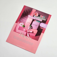 Impression personnalisée en papier couché Flyer Impression de brochures pour la publicité Activités à prix réduit Flyer pour le magasin de fleurs d'affaires