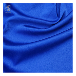 Çin Guangzhou saten kumaş üreticisi 85gsm Gem mavi işık Polyester donuk yüz saten kumaş 1 Yard - Product Image 6