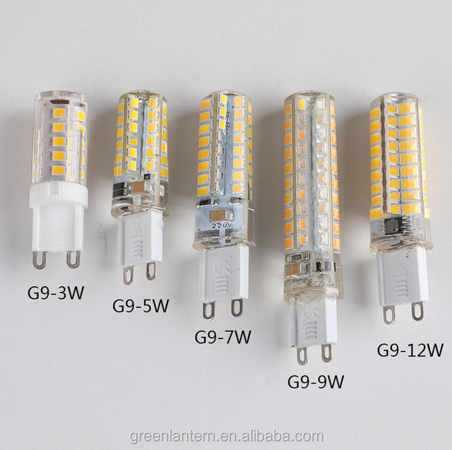 3W 5W 7W 9W 12W Hot Sale New Design Dimmable Super Bright Led G9 Light Bulb