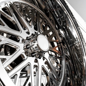 Cerchi in Lega Forgiati di Lusso a Profilo Profondo 22 24 26 28 Pollici 8*170 8*180 Cromati per Auto Passeggeri - Product Image 3