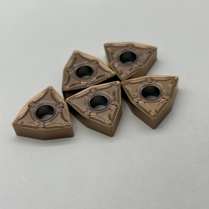 Outils de tournage CNC de haute qualité, revêtement PVD, inserts en carbure de forme trigonale WNMG080404/08 pour le traitement de l'acier inoxydable - Product Image 5