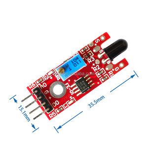 Vlamsensor <span class=keywords><strong>Module</strong></span> Infrarood Ontvangstsensor KY-026 Nieuw - Product Image 3