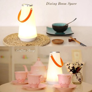 Linterna LED portátil, lámpara de tienda colgante, Interruptor táctil USB, luz nocturna recargable para dormitorio, sala de estar, luz de Camping - Product Image 5