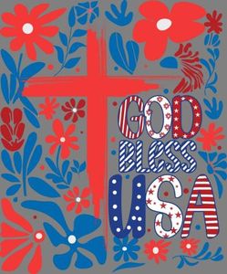 100 + Coquette Patriotic Bow DTF Transfer Impresión personalizada Floral EE. UU. Listo para presionar Transferencia Hierro en diseños para camiseta - Product Image 6