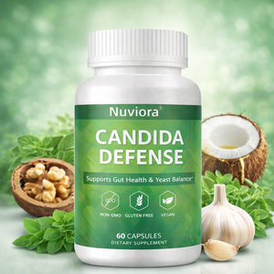 Cápsulas de Suplemento OEM Candida <span class=keywords><strong>Cleanse</strong></span>, Favorecen la Salud Intestinal y el Equilibrio de la Levadura, Veganas, Sin GMO, Suplemento Dietético de Marca Privada - Product Image 1