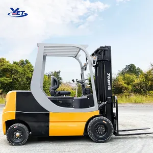 Yeni enerji pil elektrikli mini forklift 1.5 ton 3 ton 2 ton 4 tekerlek tüm arazi hidrolik elektrikli forklift