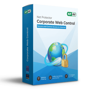 <b>Net</b> Protector Corporate Web Control 10 User 1 Year Business Internet Security Tool with URL Filtering Website Access Restriction - Product Image 3