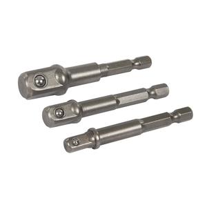 Jeu de douilles Silverline 3pce 1/4 ", 3/8" & 1/2" - Product Image 1