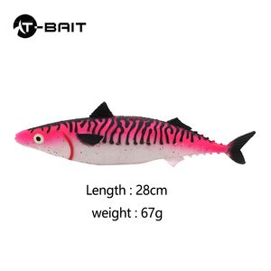 North Road Bionic Riffle Corps Souple Leurre Swimbait 28cm67g Espagnol Maquereau Appât Pêche <span class=keywords><strong>En</strong></span> Haute <span class=keywords><strong>Mer</strong></span> Jeûne Poisson Doux Thon - Product Image 3