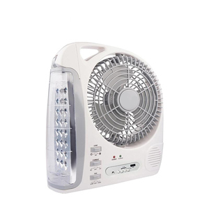 Hot Selling 8 Inch Multi-function Outdoor Indoor Solar USB Charging Fan With High Wind Power Emergency <b>LED</b> <b>Light</b> TYFS-21 <b>Mini</b> Po - Product Image 2