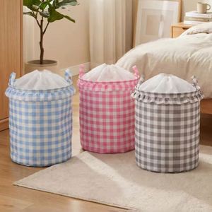 Panier à linge pliable en gros avec cordon de serrage pour spa, salle de sport, hôtel, salle de bain, usage commercial, salon et centre de fitness - Product Image 1