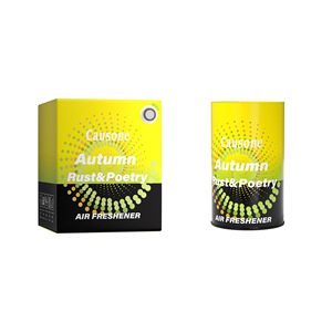 Désodorisant Solide Causone Autumn Rust Poetry, Parfum Longue Durée pour Voiture, Style Luxe - Product Image 1