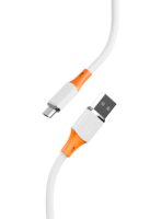 Cable de Datos USB Tipo-C a USB 2.0 de 1M con Núcleo de Cobre Puro y Revestimiento de Silicona para Teléfono Móvil