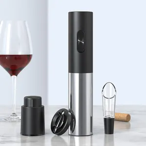 NEW Coming Push Down Plastic Red Wine Electric Bulk Bottle Opener Automatic Beer Bottle Opener Gift Set
