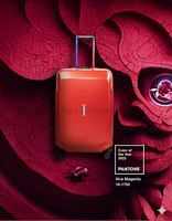 Tendances de la couleur 2026, valise à roulettes moderne et élégante, cadre en aluminium à 4 roues, valise intelligente pour avion, 100% PC