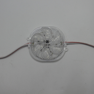 2835 RGB <span class=keywords><strong>LED</strong></span> <span class=keywords><strong>MODULE</strong></span> với ống kính đầy màu sắc ép phun 6565 DC12V 3 Wát điện <span class=keywords><strong>LED</strong></span> xe ánh sáng mô-đun quảng cáo kênh thư - Product Image 2