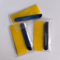 Outils de pose de papier peint DIY, outils pour film de fenêtre de voiture, grattoirs en plastique, grattoir manuel avec ensemble de couteaux utilitaires