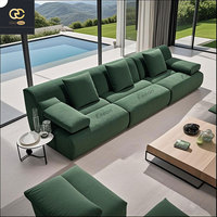Modernes und einfaches Möbeldesign Wohnzimmer-Set Modulares Sofa Vakuum kompression Elegantes Samts ofa