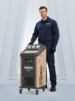 Máquina de Recuperación de Refrigerante para Aire Acondicionado ThinkCar R134a AC100