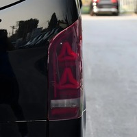 Luces Traseras HETOP Vito W447 2016-2023 LED Actualización V260 V250 Luces de Freno, Reversa y Traseras Modificadas con Señales de Giro Dinámicas para Benz