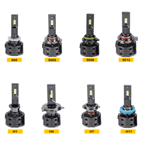 A75 canbus הוביל ערכת נורה קדמי 7w 9-16V מיקוד מתח רחב הוביל עבור H4 תואם עם h1/h3/h7/h11/880/9005/9006 - Product Image 3