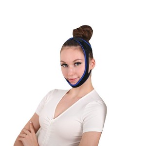 Correa de soporte para la barbilla, cinturón antironquidos, ayuda transpirable para dormir para mujeres, diseño simple, origen Zhejiang - Product Image 5