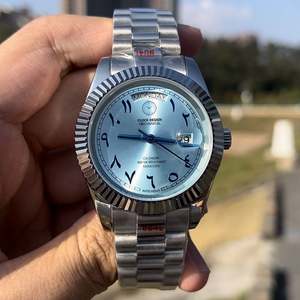 Montre-bracelet mécanique automatique étanche en acier inoxydable plaqué or de haute qualité 40 mm 3255 Montres pour hommes - Product Image 5