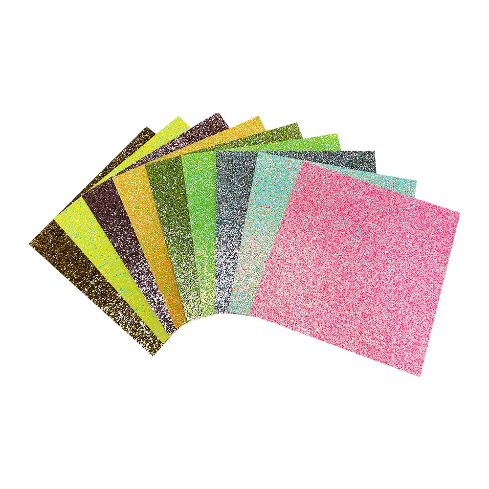 NEU Shinny Bright Irides cent Big Point Glitter Karton Glitter Papier für Kunst handwerk, Kinder DIY