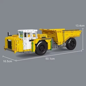 Mould King17101/17102 <strong>Technical</strong> Car The RC Mining-specific Articulated Dump <strong>Truck</strong> Christmas Gift Building Block Brick Toys - Product Image 5