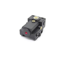 Penunjuk Laser Taktis Berkinerja Tinggi, Ringan, Warna Hitam Matte, Dapat Diisi Ulang, Magnetik, Kompatibel dengan Sinar Merah yang Dapat Disesuaikan