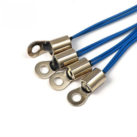 Capteur de température à montage en surface 5K 10k 100k 3950 pour plaque chauffante d'alimentation, longueur de câble sur mesure, capteur de température filaire